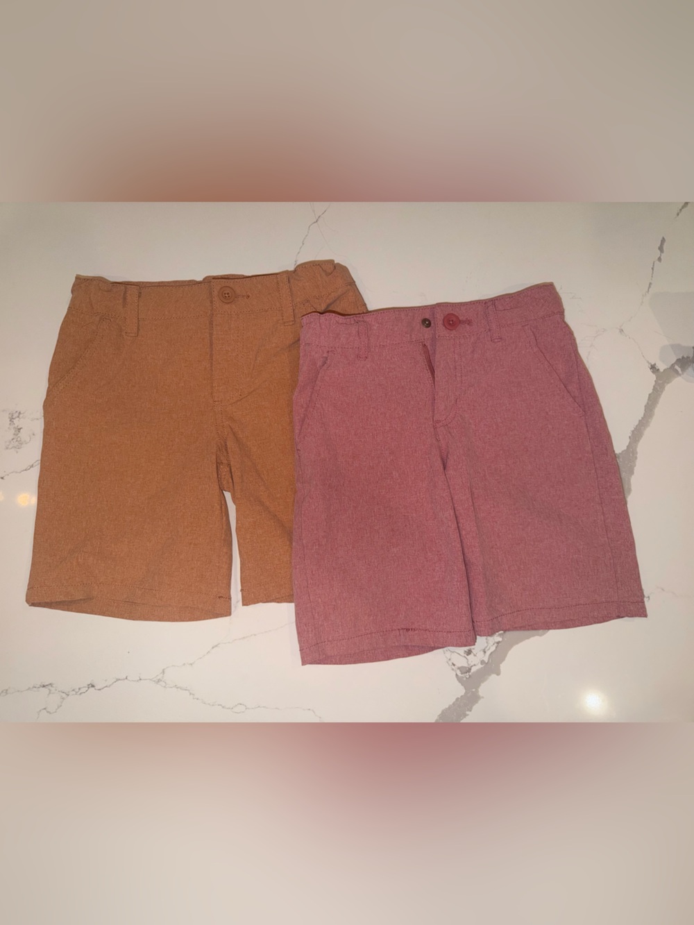 2 Cat & Jack Boys Golf Shorts Lot